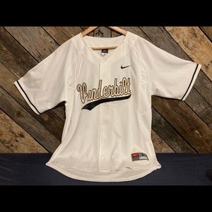Vanderbilt Baseball Jersey Nike size small